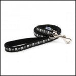 Ancol Lead Skulls Black