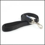 Ancol Nylon Lead Black 1m x 19mm >50kg