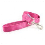 Ancol Padded Nylon Lead Raspberry 1m x 25mm >75kg