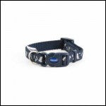 Ancol Reflective Bone Collar Blue - Small
