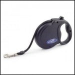 Ancol Viva Extend Lead Black 5-metre >30kg