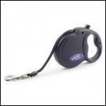 Ancol Viva Extend Lead Black 5-metre >50kg