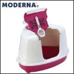 Corner Hooded Flip Loo Pink