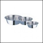 Fed 'N' Watered Stainless Steel Standard Feeding Bowl 1.4ltr