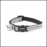 Ancol Cat Collar Gloss Reflective Silver