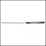 Ancol Chain Lead Medium Black 80cm >30kg