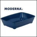 Cat Litter Tray Blue Berry