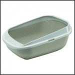 Comfy Step Open Litter Tray Warm Grey