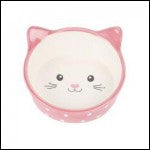 Happy Pet Polka Dot Cat Bowl