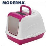 Hooded Cat Loo Hot Pink
