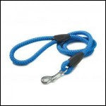 Walk 'R' Cise Nylon Rope Trigger Hook Lead - Blue