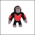 Zeus Stud Dog Toys, Gorilla, Small